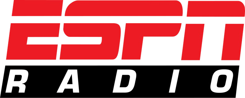 Logo with bold red and black letters.