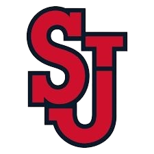 Red SJ logo on black background.